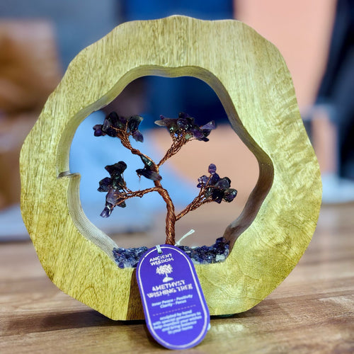 Gemstone Tree Garden Crystal Tree UK | 60 Stone Gemstone Tree decorative crystal gemstone tree