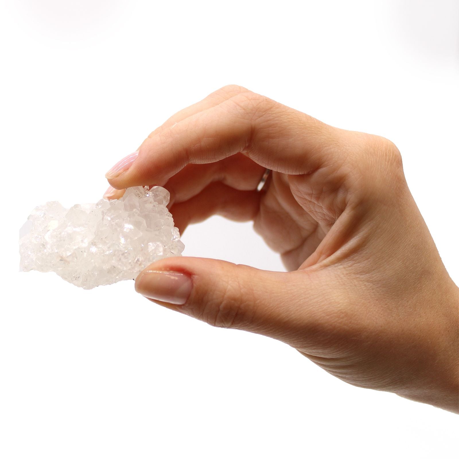 White Apophyllite Clusters 20 - 30mm