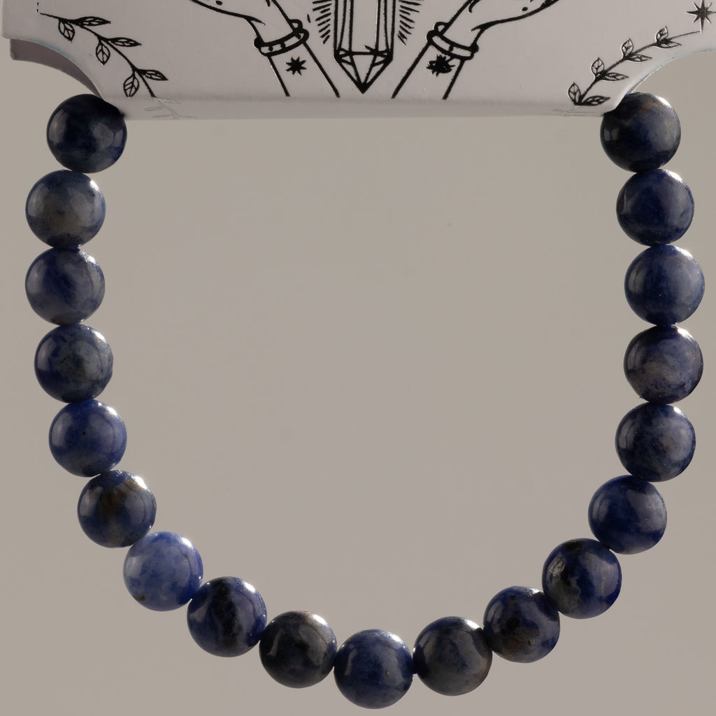 Petite Power Bracelet (17cmx6mm) - Sodalite