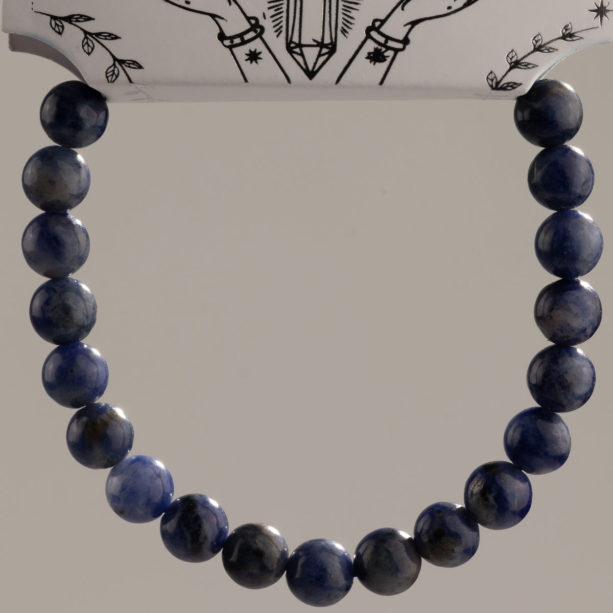 Petite Power Bracelet (17cmx6mm) - Sodalite