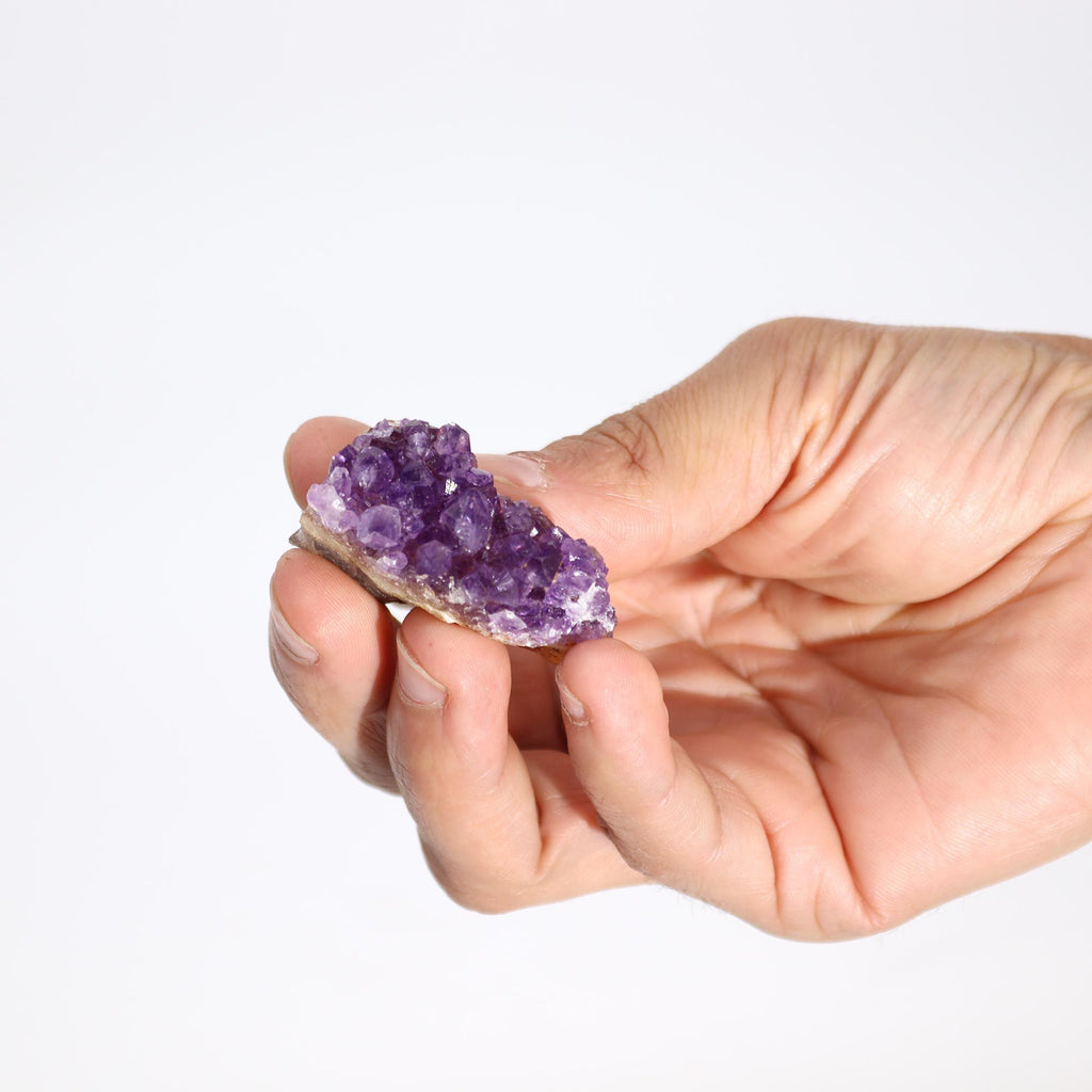 Small Natural High Grade Amethyst Cluster (approx 3 - 8cm)
