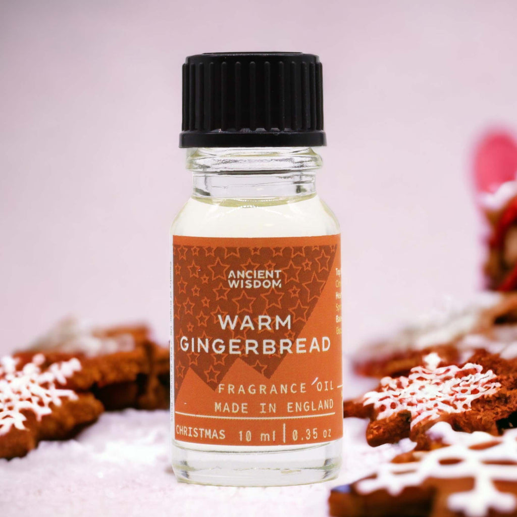 Warm Gingerbread Fragrance Oil 10ml (Pack of 5)