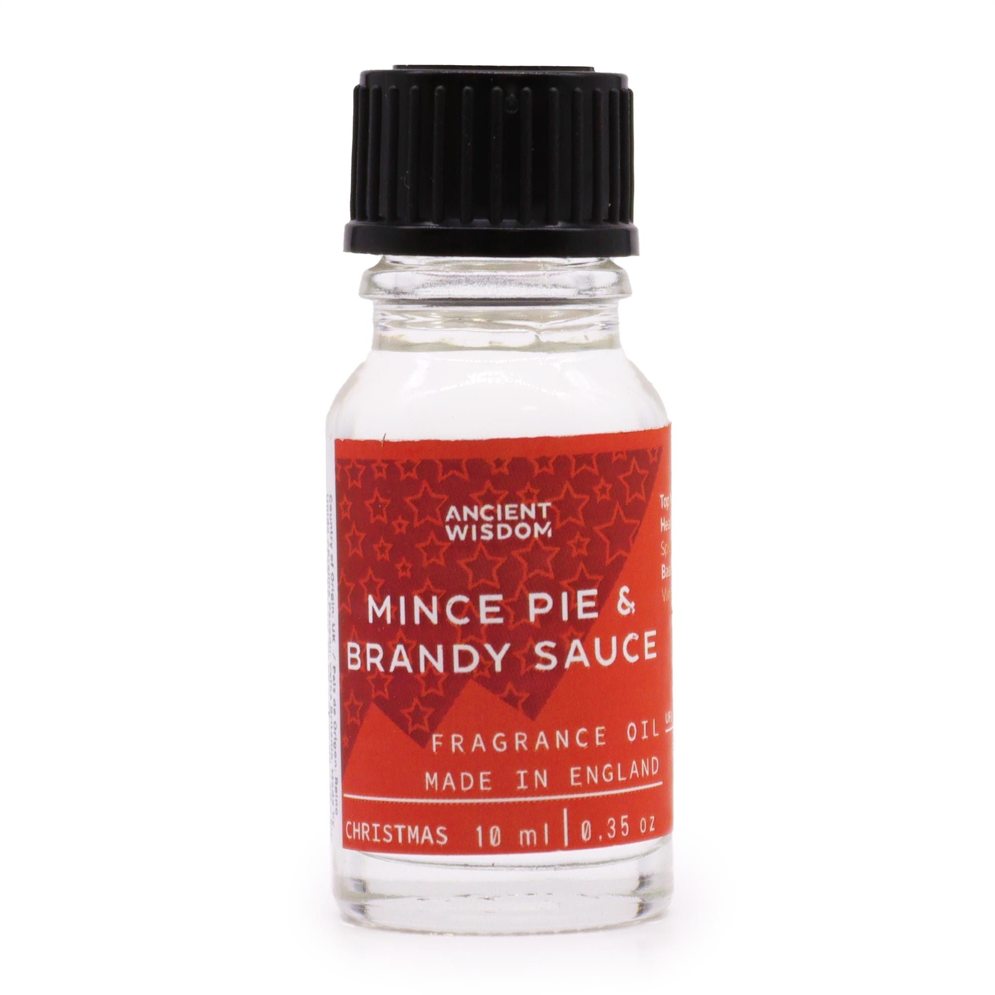 Mince Pie & Brandy Sauce Fragrance Oil 10ml (Pack of 5)