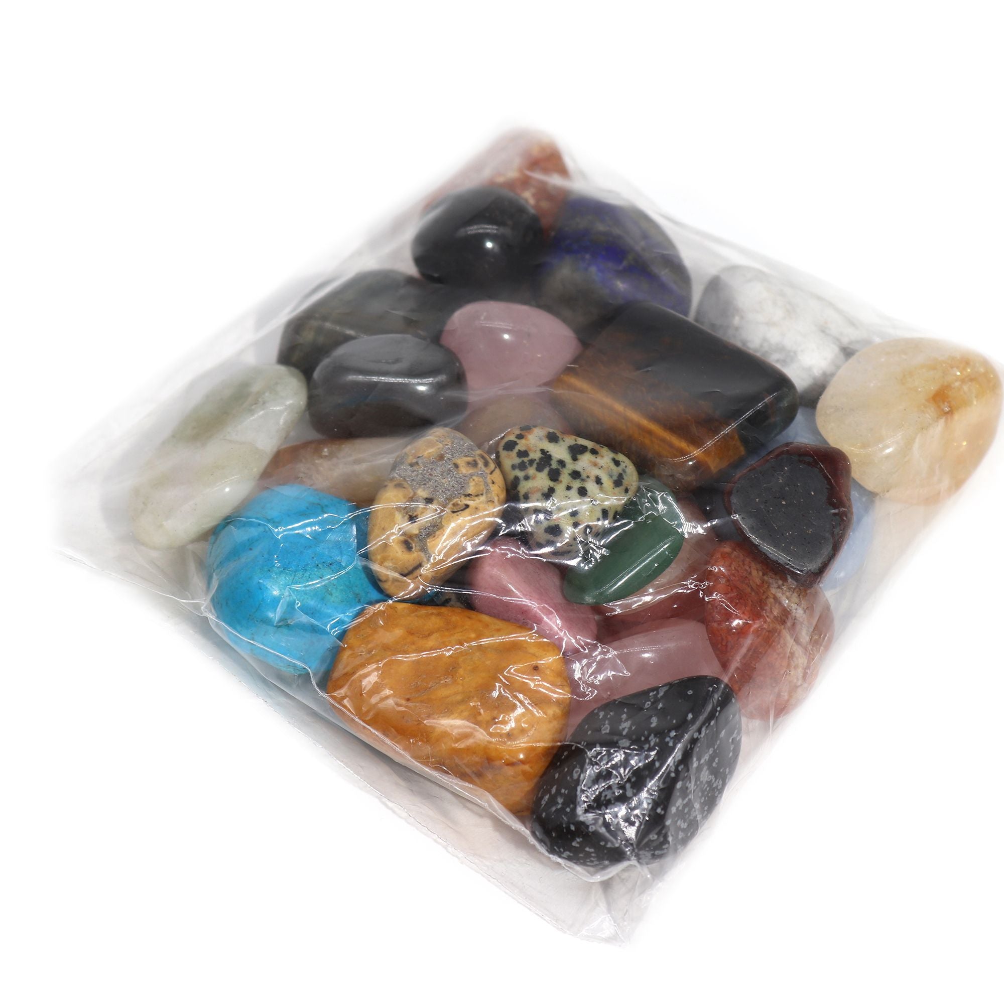 Lucky Dip Mixed Tumble Stones - 0.5kg (approx.. 25 stones)