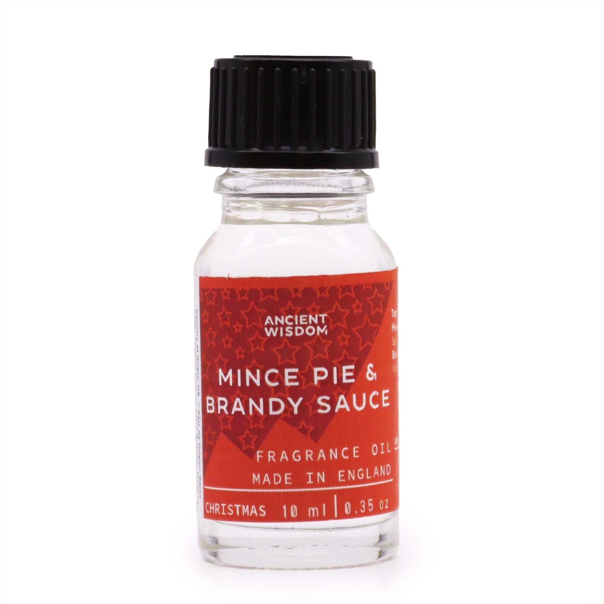 Mince Pie & Brandy Sauce Fragrance Oil 10ml (Pack of 5)