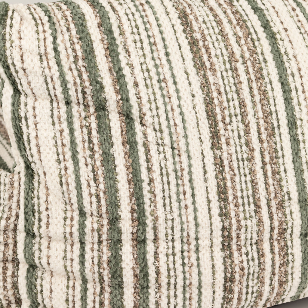 PAW Bed – Small Sofa – Brown Stripes – 50 × 50 × 26cm
