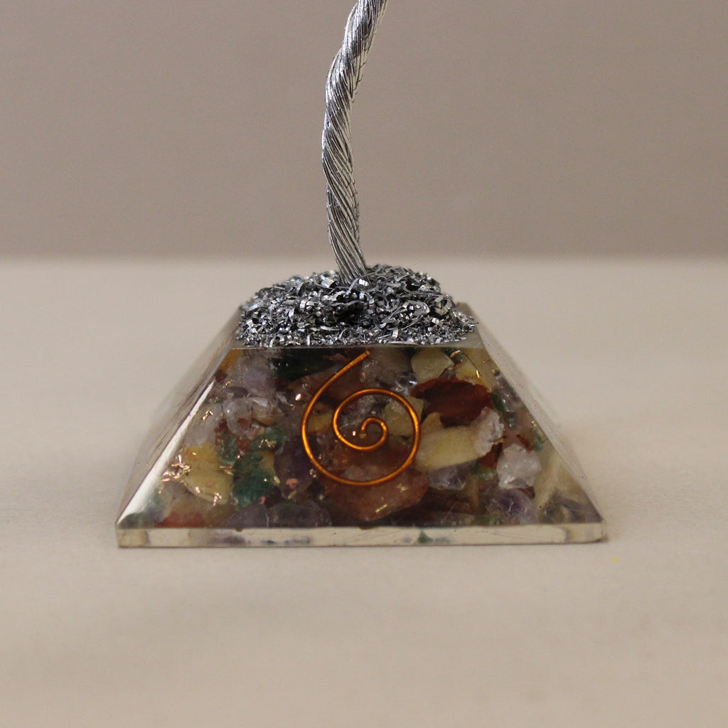 Gemstone Tree with Organite Base - 80 Stone - Multi Gemstone