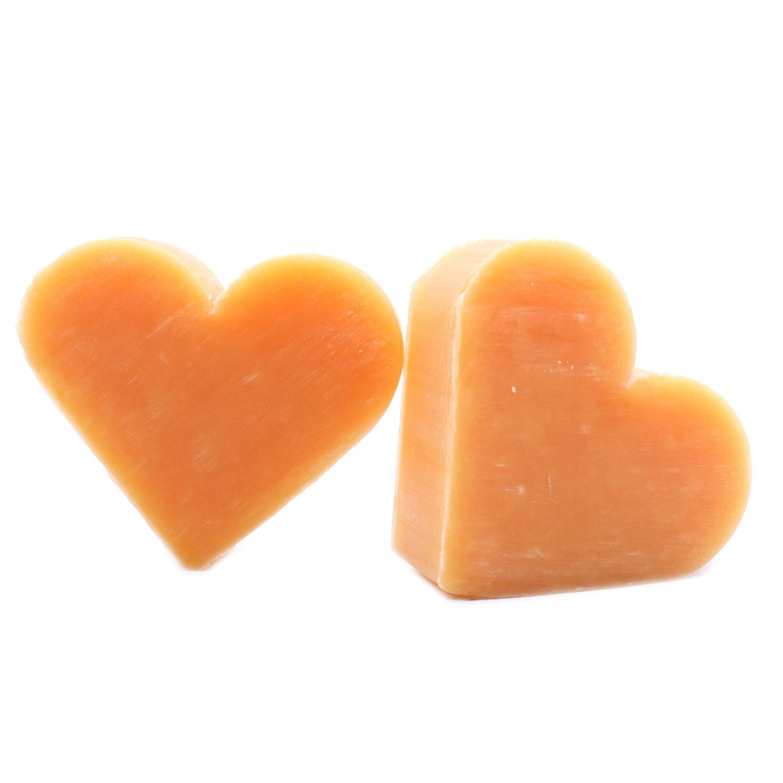 Heart Guest Soap - Orange & Warm Ginger (Pack of 10)