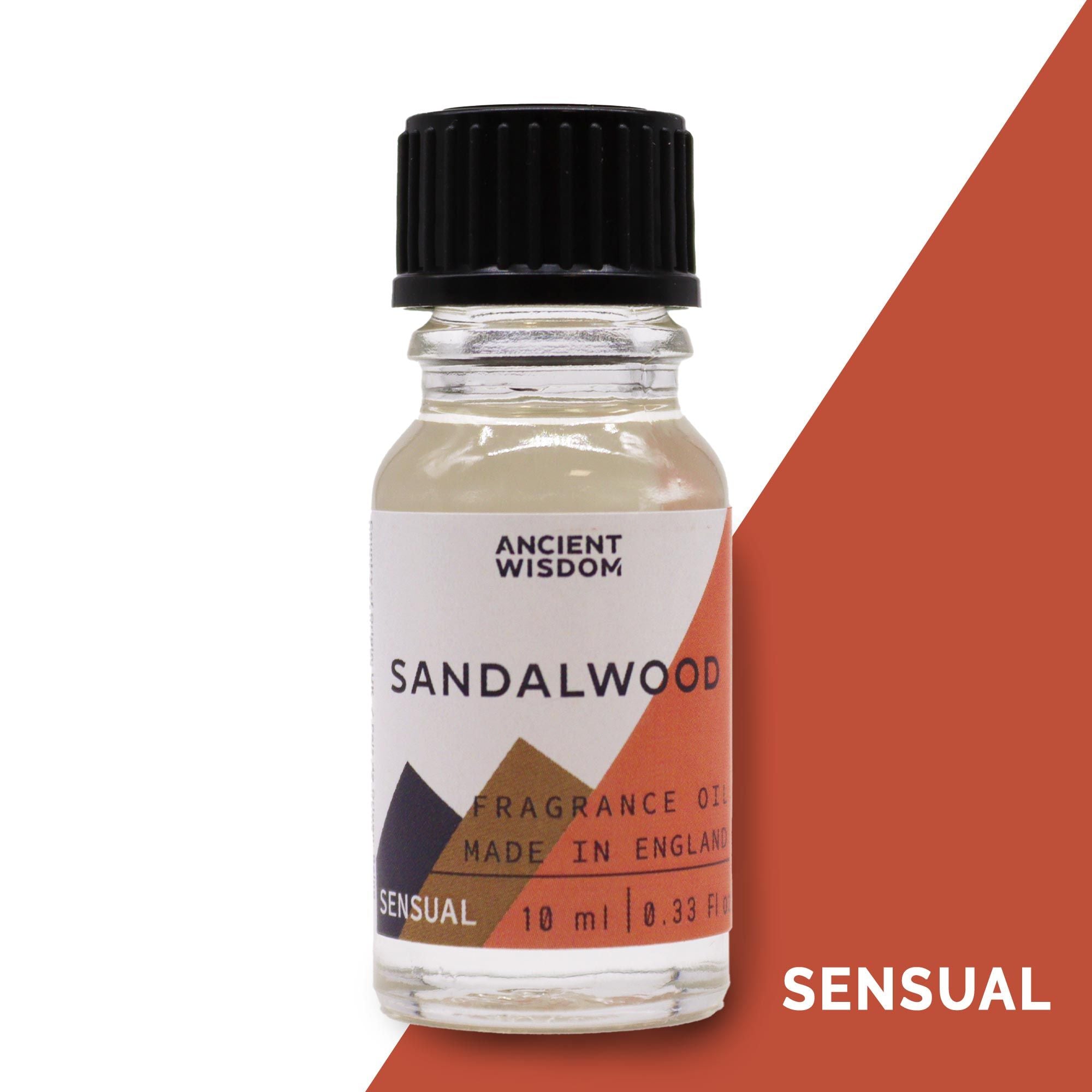 10ml Sandalwood Fragrance Oil (Pack of 5)