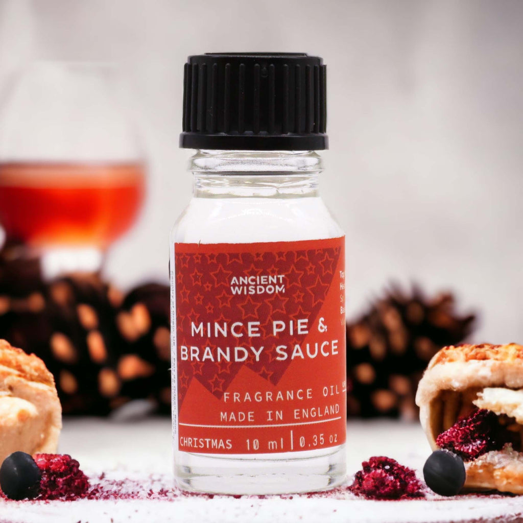 Mince Pie & Brandy Sauce Fragrance Oil 10ml (Pack of 5)