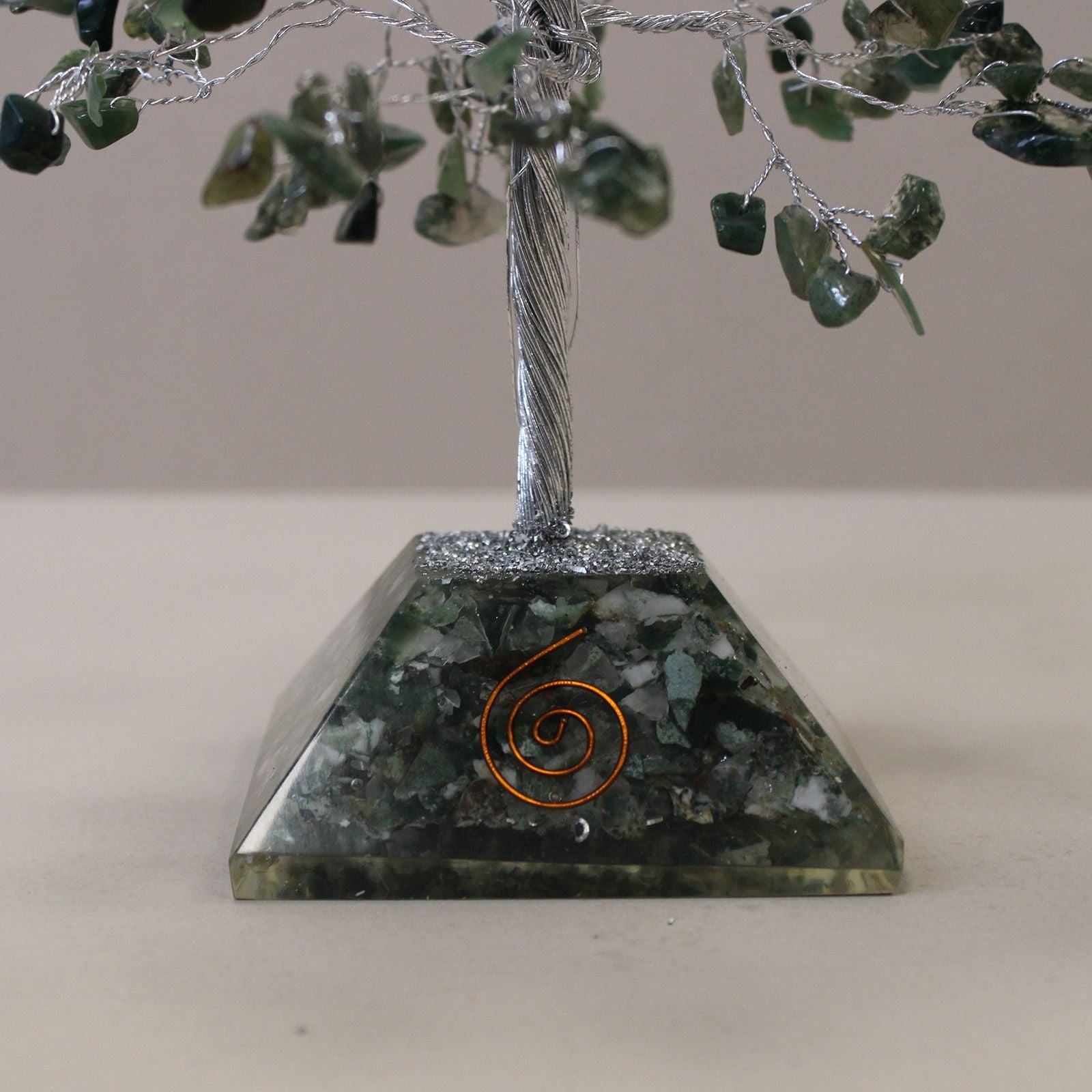 Gemstone Tree with Organite Base Crystal Tree UK | 320 Stone Gemstone Tree decorative crystal gemstone tree