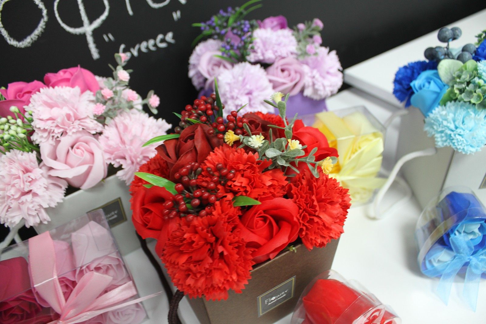 Soap Flower Bouquet