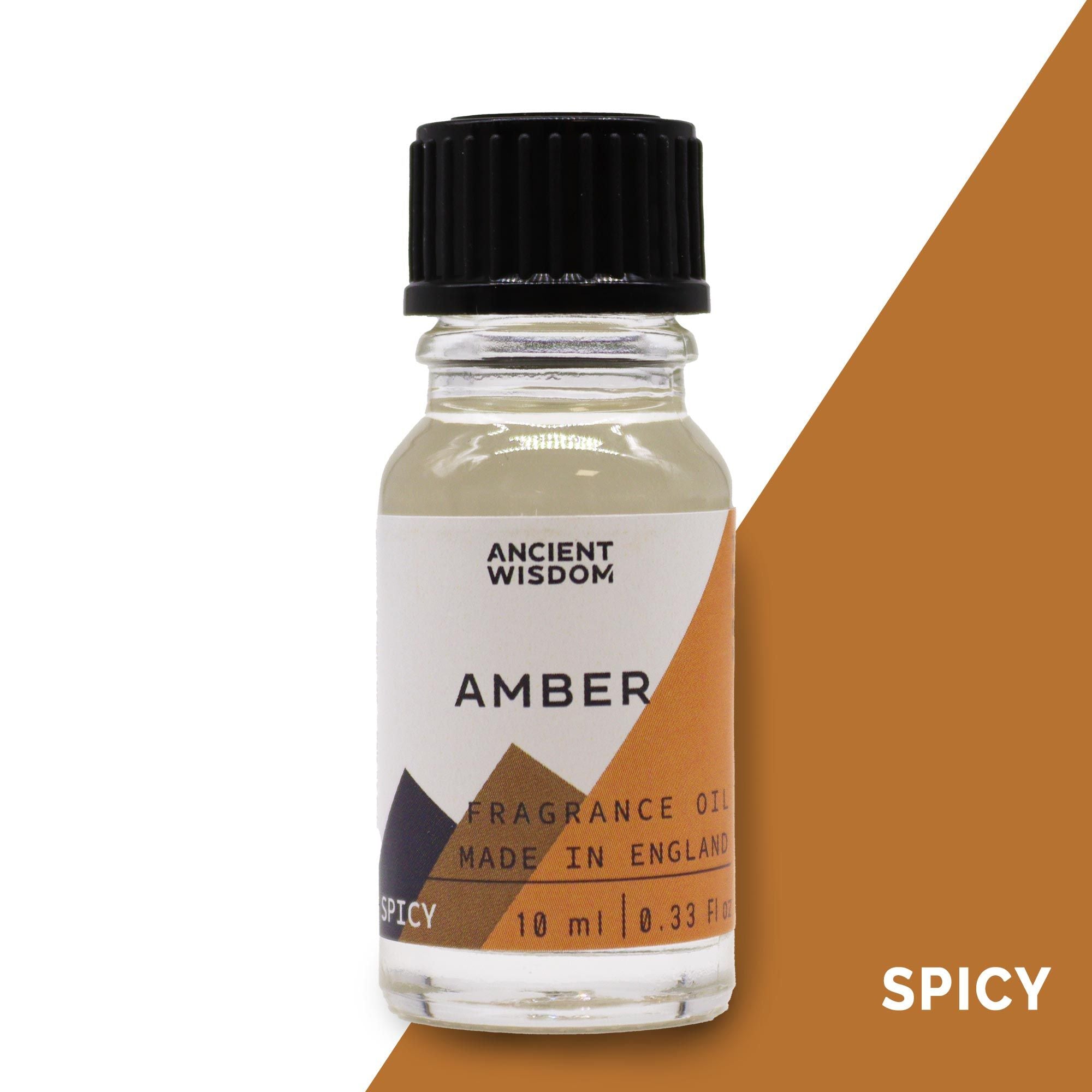 10ml Amber Fragrance Oil (Pack of 5)