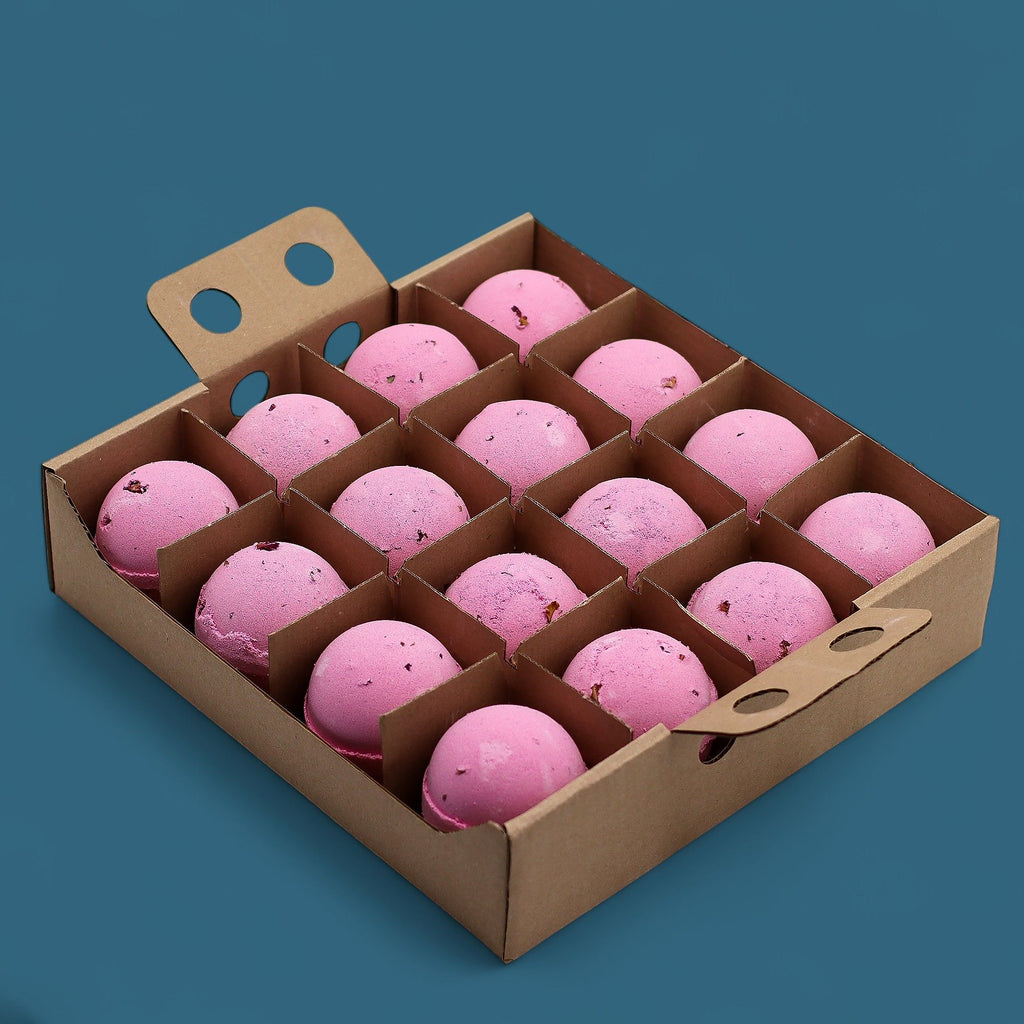 Set of 3 Rose & Petals Bath Bombs | Handmade Bath Bomb UK