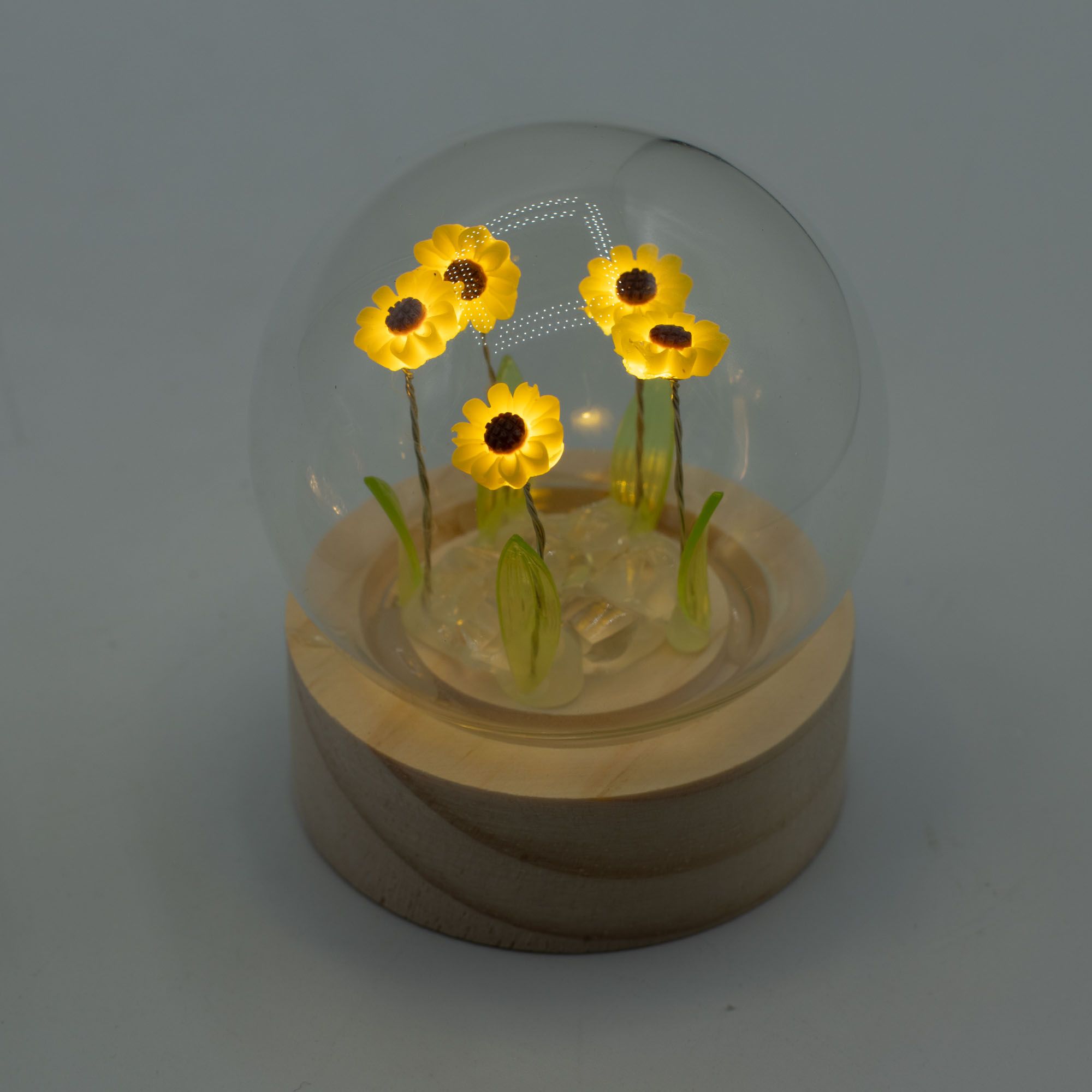 Floral Glow Garden Dome - Sunflowers