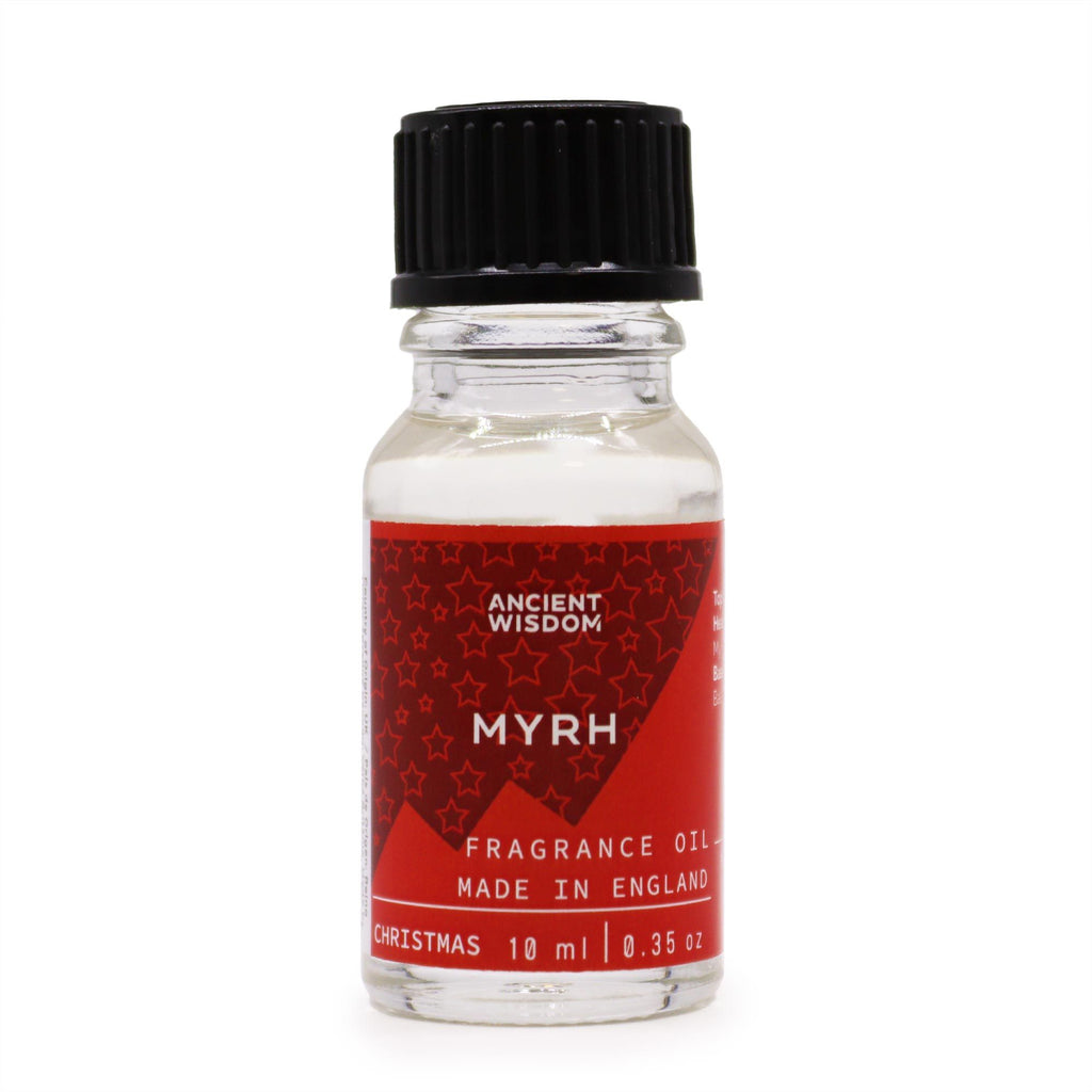 10ml Xmas Myrrh Fragrance Oil (Pack of 5)