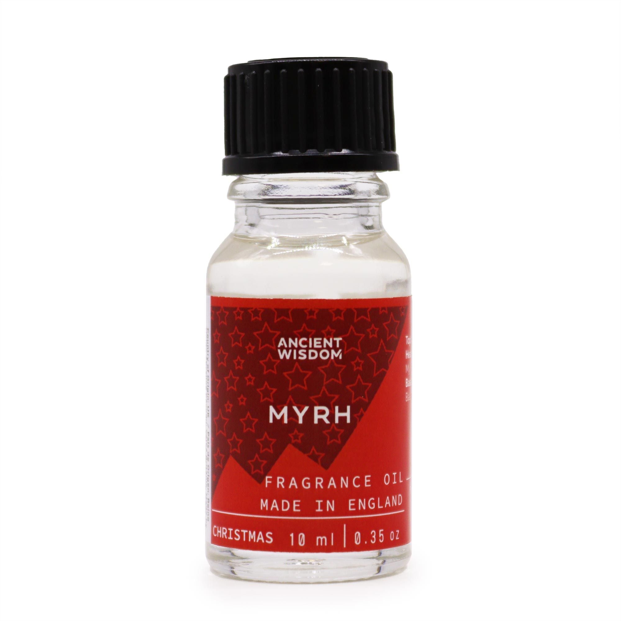 10ml Xmas Myrrh Fragrance Oil (Pack of 5)