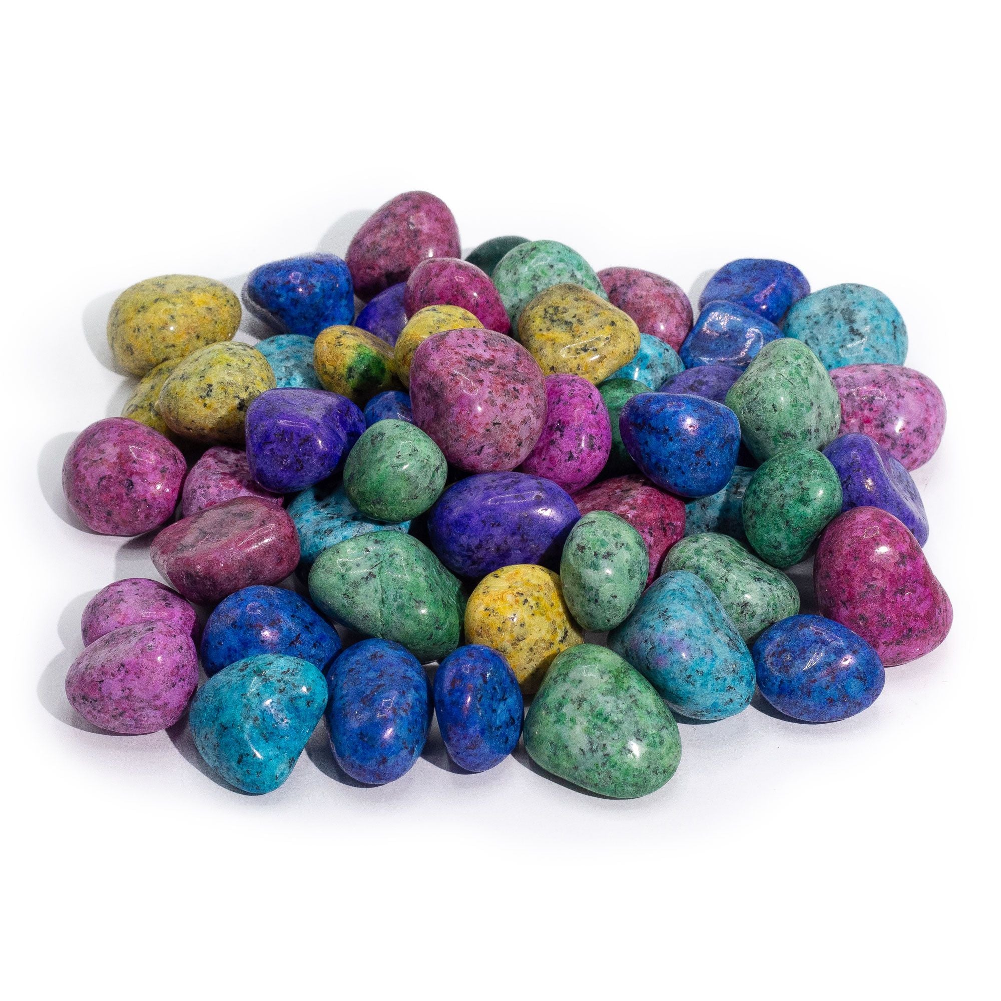 Bulk Treated Indian Dalmatian - 1kg (approx.. 70 stones)