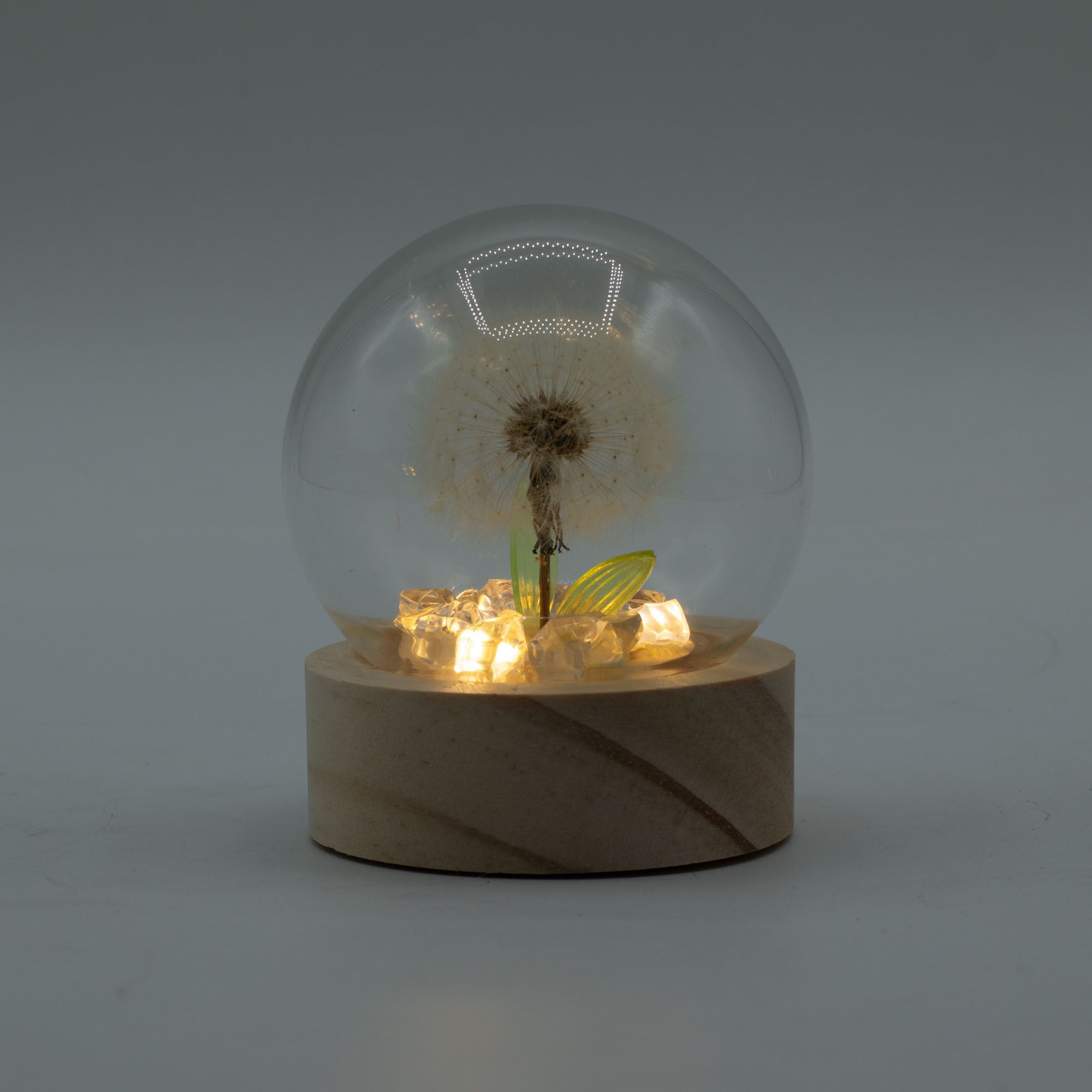 Floral Glow Garden Dome - Dandelion