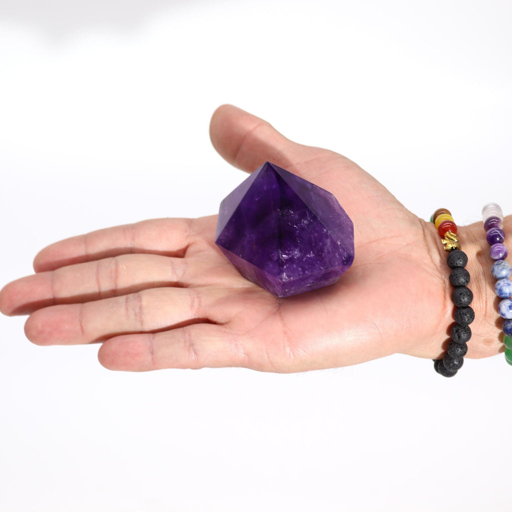 Medium Rich Colour Amethyst Points (approx 5.5 - 6.5cm)