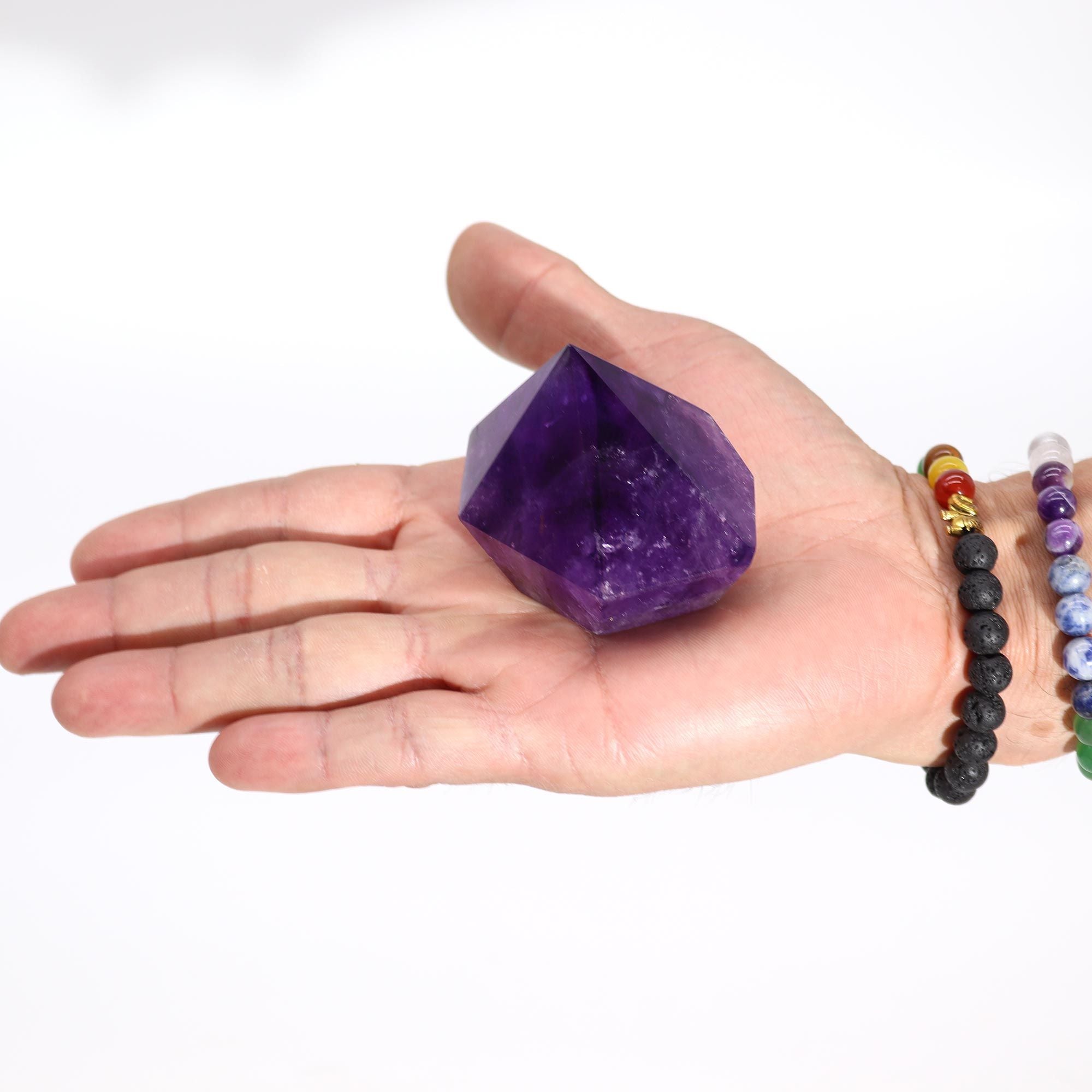 Medium Rich Colour Amethyst Points (approx 5.5 - 6.5cm)