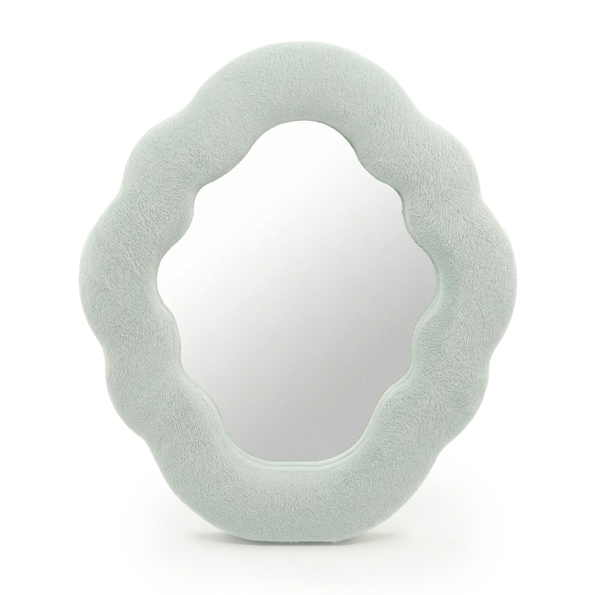 Soft Squiggly Mirror – Cloud – Cloud Blue (28x24x2.3cm)