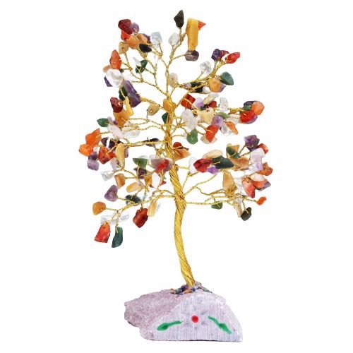 Multi Gemstone - 160 Stone Gemstone Tree