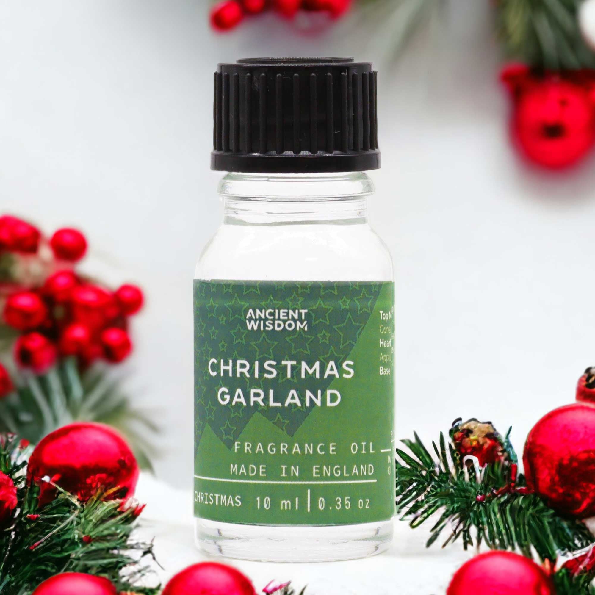 Christmas Garland Fragrance Oil 10ml (Pack of 5)